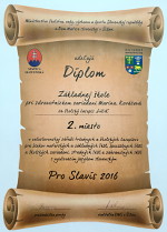 Diplom Pro Slavis 2016